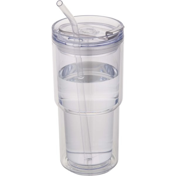 Archer 480 ml double wall plastic tumbler