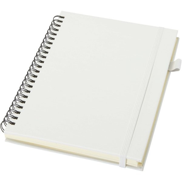 JournalBooks 107302 - Liss A5 recycled plastic hard cover spiral notebook