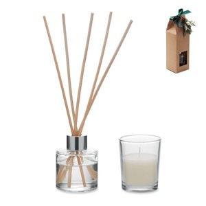 GINGLE Set de bougies diffuseur - GiftRetail CX1590
