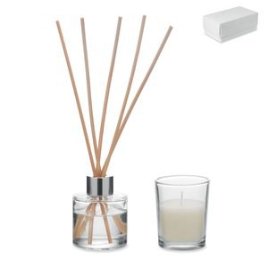 MUSKA SET Set  bougies et diffuseur - GiftRetail MO3112