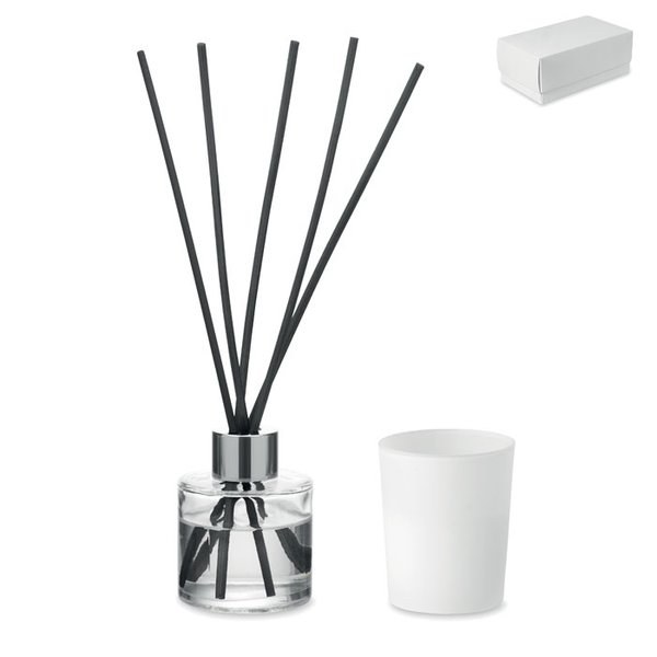 KALOMA SET Set bougie et diffuseur - GiftRetail MO3118
