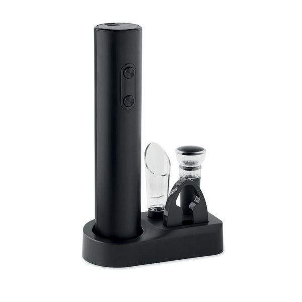 VINO SET Elektrischer Korkenzieher - GiftRetail MO3162