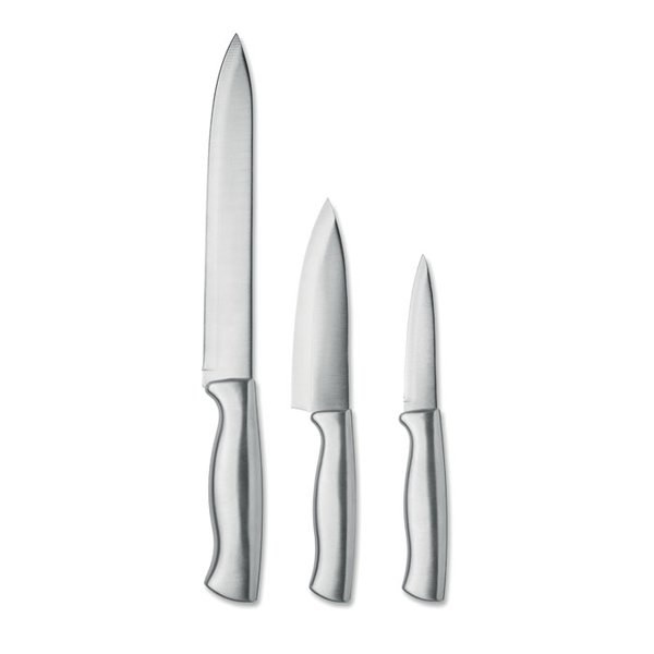 COCINERO Set de couteaux en acier inox - GiftRetail MO3203