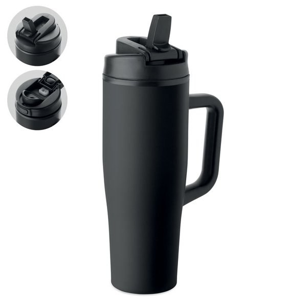 ATLANTA Doppelwandiger Becher 900ml - GiftRetail MO3213