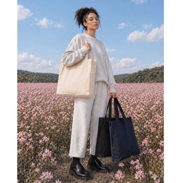 NEWGEN NG190 - Thick gusseted shopping bag