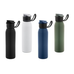 Sportflasche aus Edelstahl (90 % recycelt) 670 mL - Egotier 94438