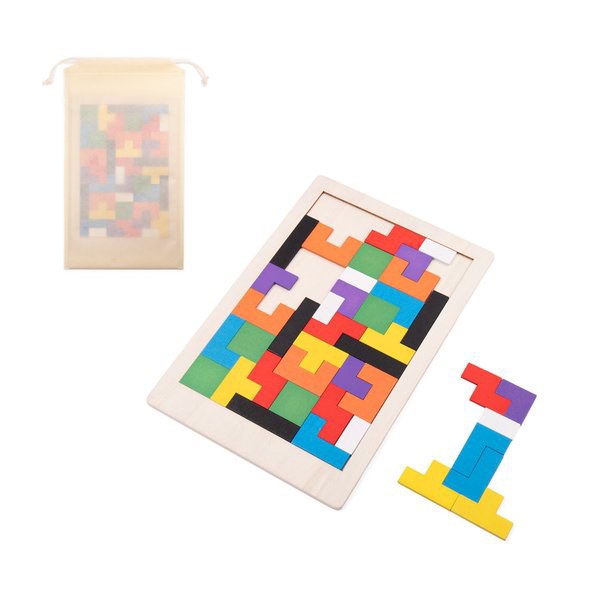 Construction and interlocking game made of plywood - Egotier 98169