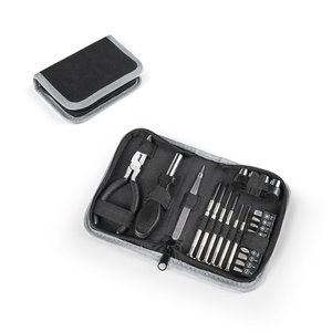 24-piece carbon steel multi-purpose tool set - Egotier 98172